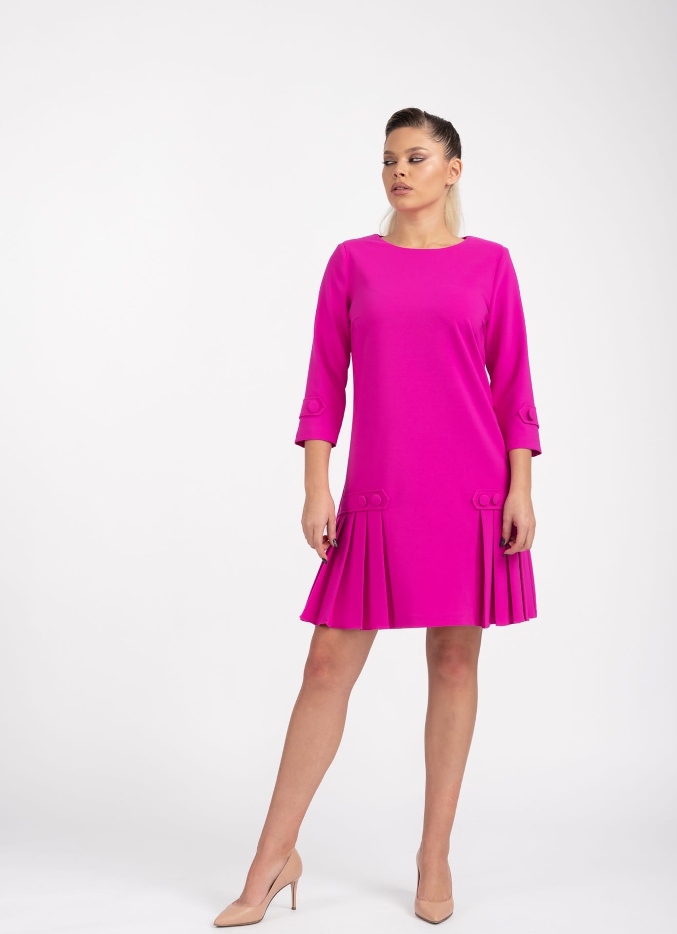Rochie cu pliuri
