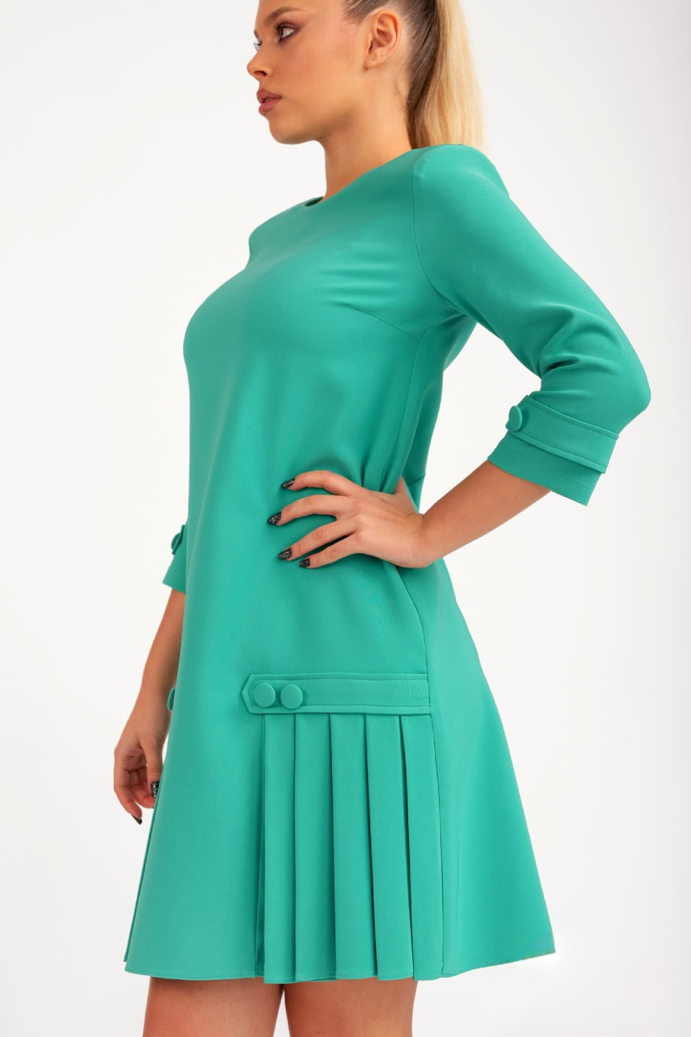 Rochie cu pliuri