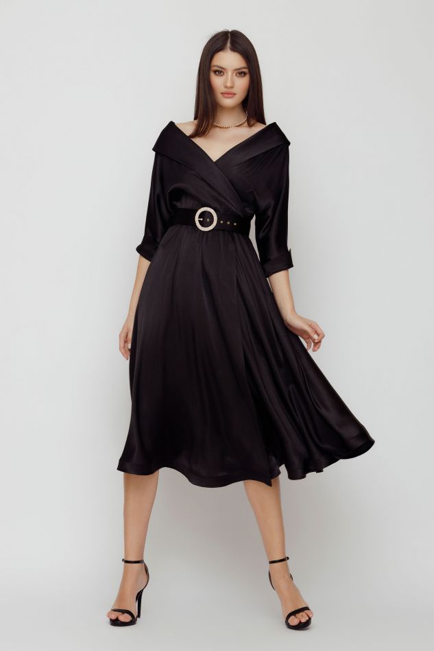 Rochie neagra eleganta