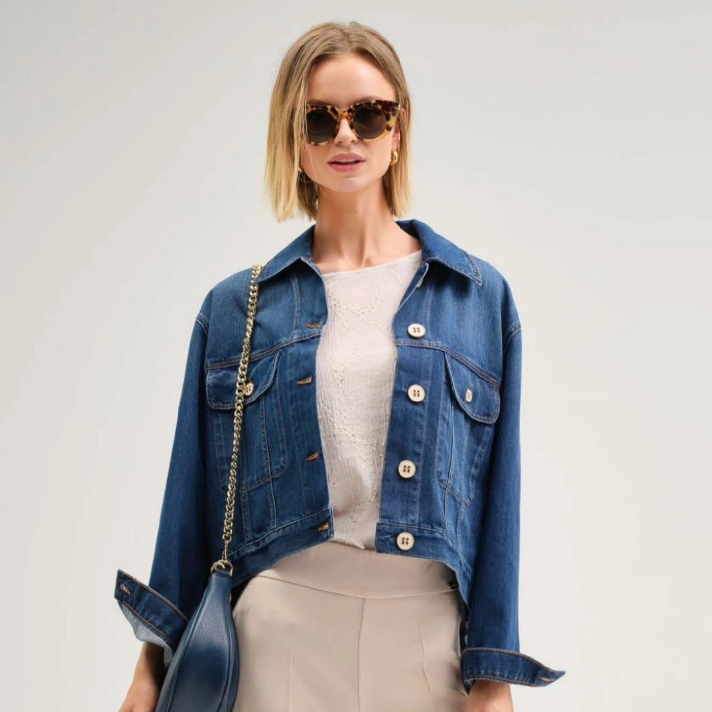 Jacheta denim de inalta calitate