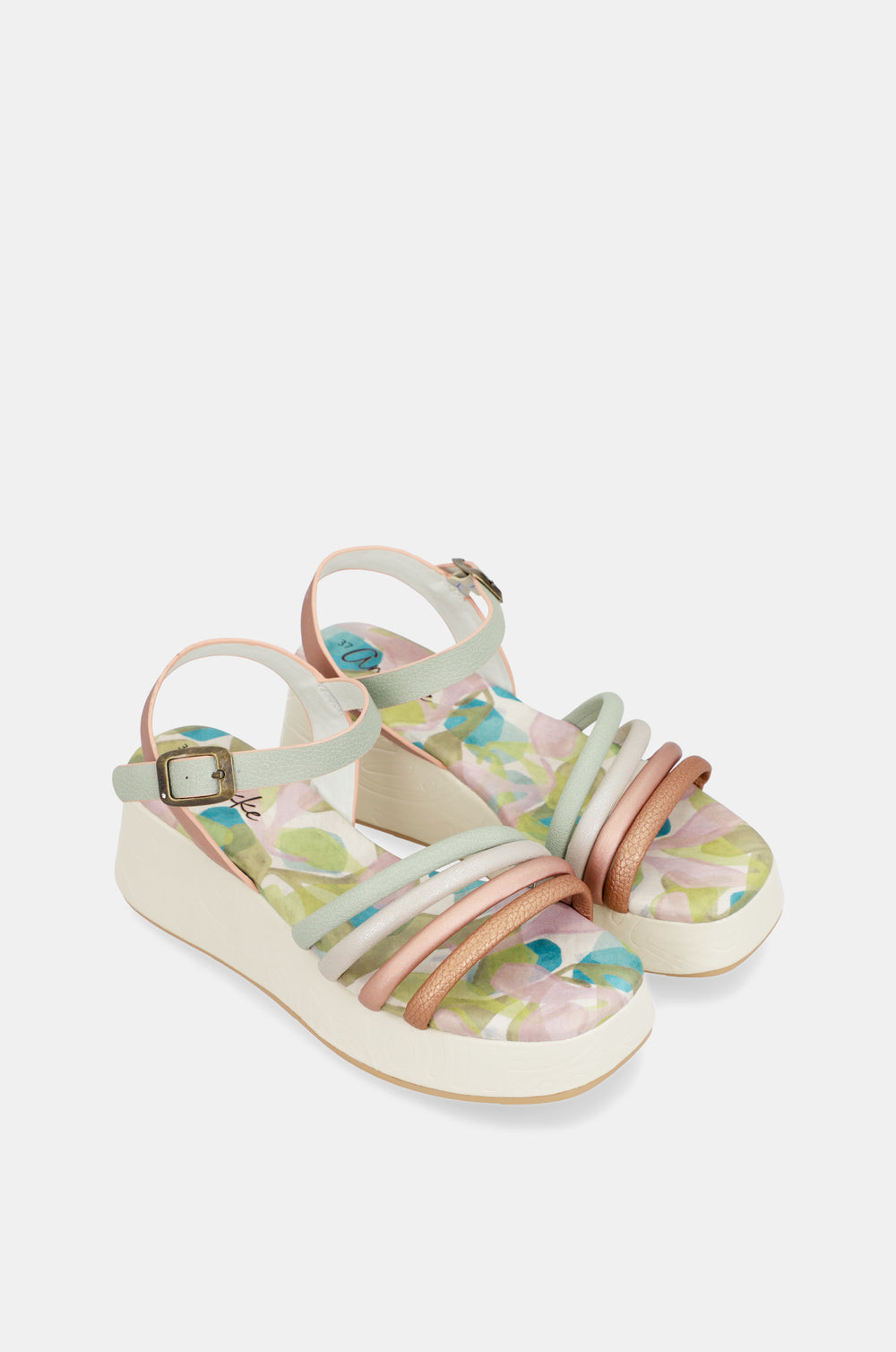 Sandale cu Platformă – Design Pastelat de Vară