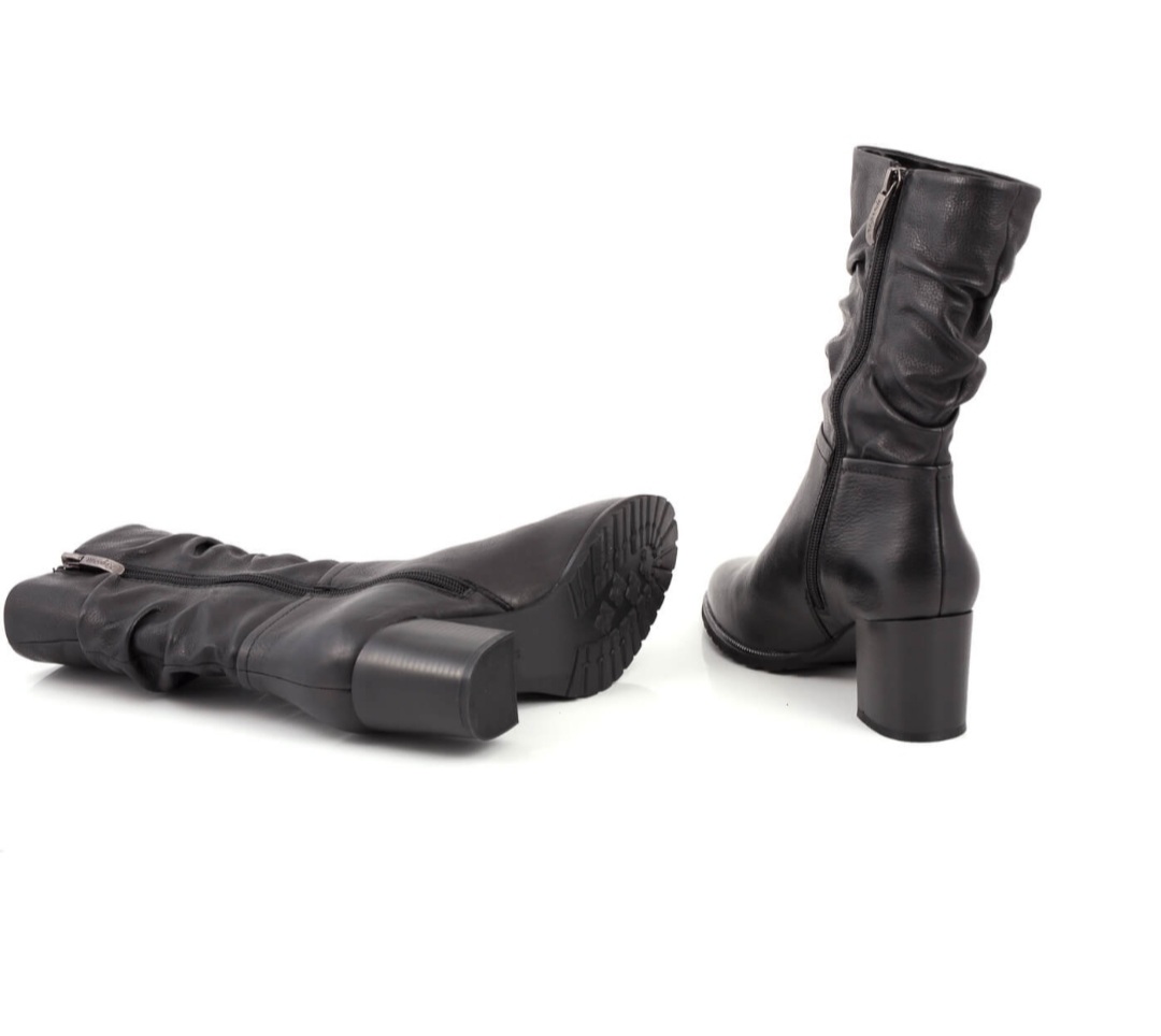 Botine confortabile din piele naturala