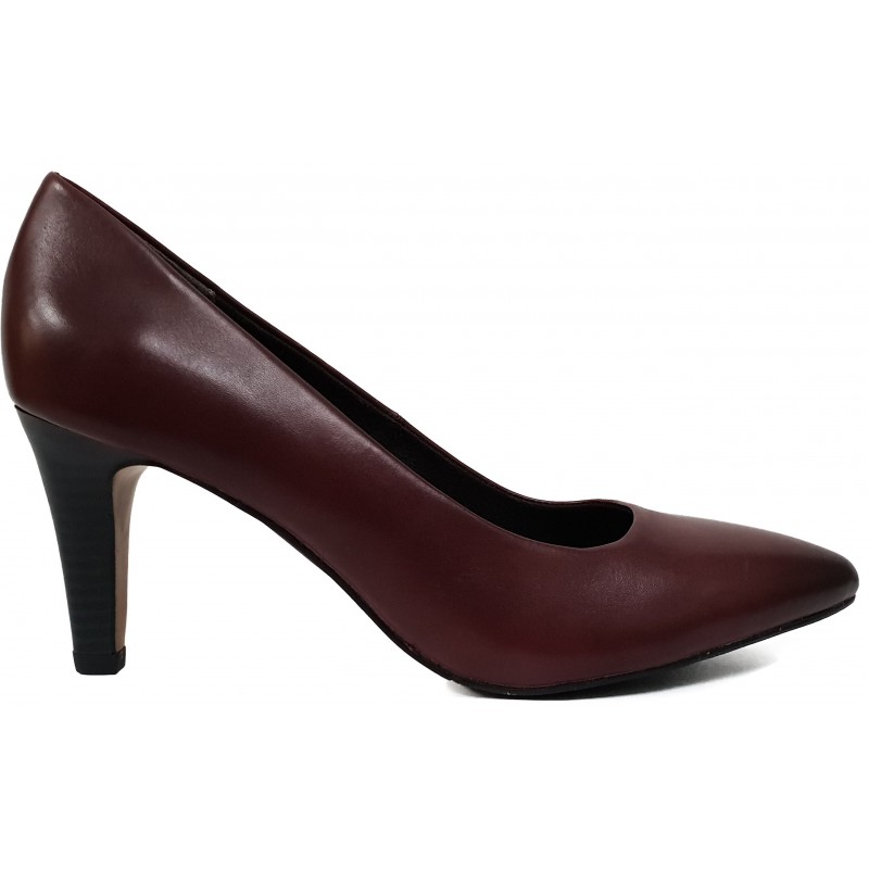 Pantofi  stiletto din piele naturala