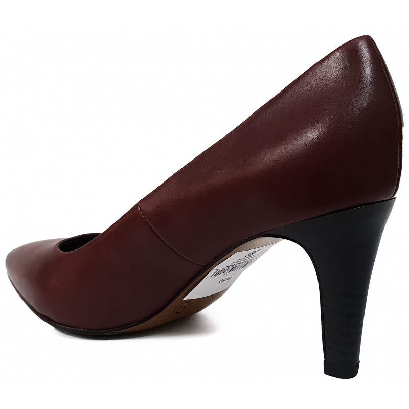 Pantofi  stiletto din piele naturala