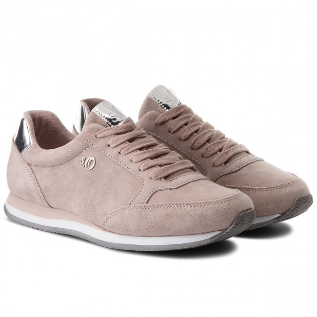 Sneakers din piele naturala