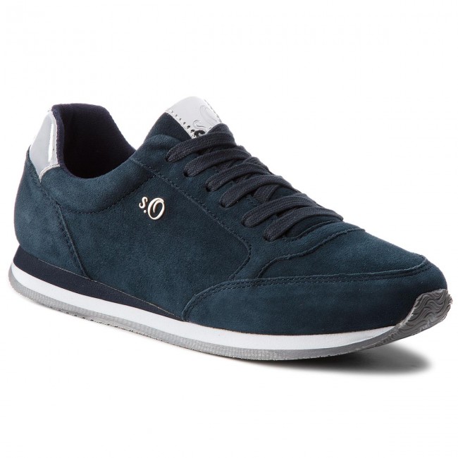 Sneakers din piele naturala