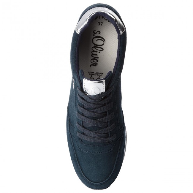 Sneakers din piele naturala